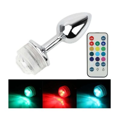 Anal Tıkaç Tıpa Plug Let Işıklı Kumandalı Büyük Boy