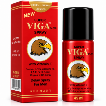Süper Viga 84.000 Sprey 45ml Kırmızı Geciktirici Sprey