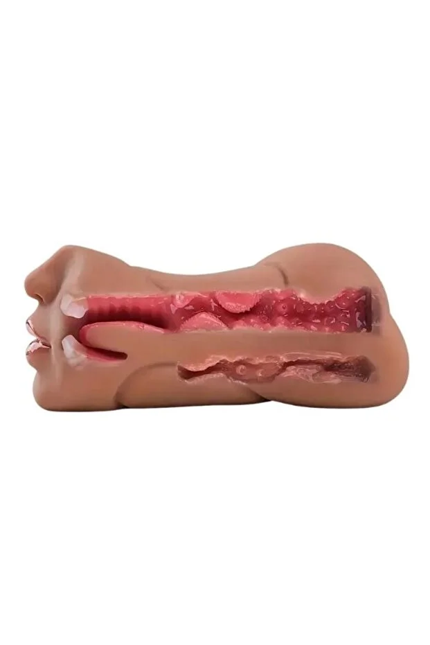 Mastürbatör Suni Oral Vajina Anal Üçü Bir Arada - Görsel 3
