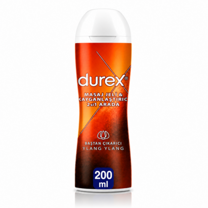 Durex Masaj Jeli & Kayganlaştırıcı 2’si 1 Arada – 200 ml | Ylang Ylang