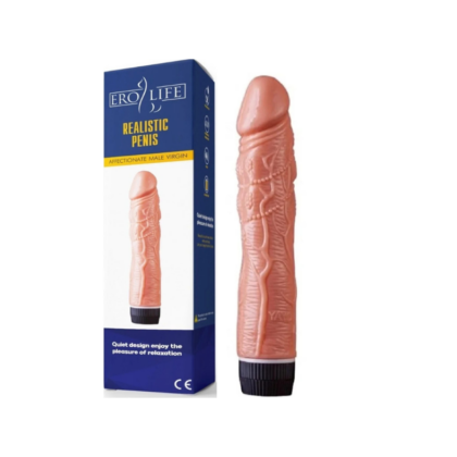 Dildo Vibratör 18 cm Titreşimli Penis Pilli