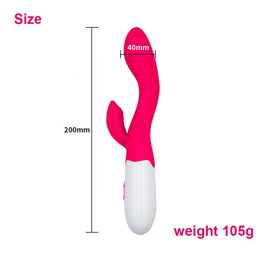 Vibratör 10 Titreşimli Mod Tavşan Dildo Penis Anal Kilitoris - Görsel 5
