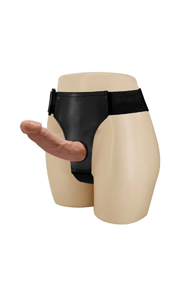 Belden Bağlamalı Çift Taraflı Strapon Penis Protez - Görsel 5