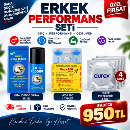 Erkek Performans Seti | Özel Set Fiyatı 950 TL