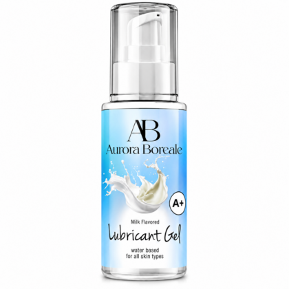 Aurora Boreale Milk Flavored Anal Kayganlaştırıcı Jel – Su Bazlı